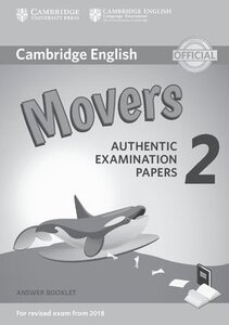 Посібник «Cambridge English Young Learners 2 for Revised Exam from 2018 Movers Answer Booklet (буклет з відповідями)