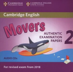 Аудіодиск «Cambridge English Young Learners 2 for Revised Exam from 2018 Movers Audio CDs (аудіодиск)