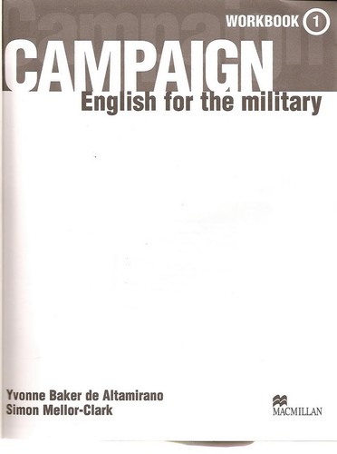 The Campaign. English for the Military 1. Teacher's Book