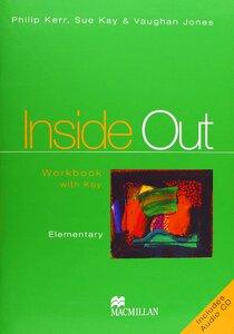 Посібник «Inside Out Elementary Work Book+CD (робочий зошит+аудіодиск)