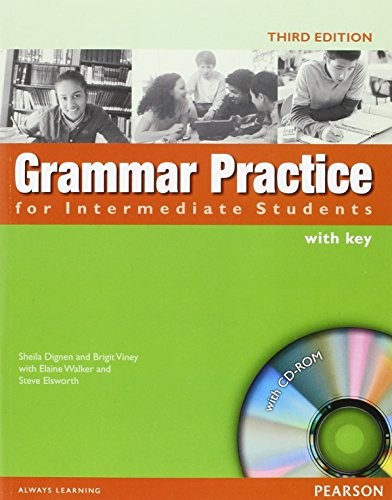 Посібник «Grammar Practice for Intermediate Student Book + key + CD (підручник)