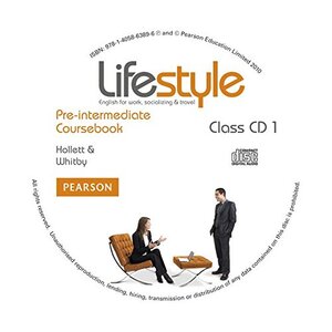 Посібник «Lifestyle Pre-Intermediate Class CD's (аудіодиск)