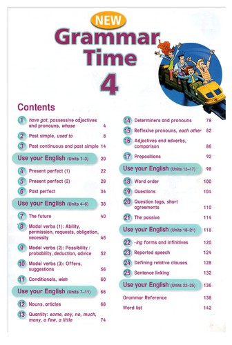 Посібник «Grammar Time 4 New Edition Student Book + CD (підручник)