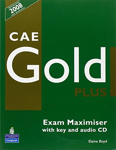Посібник «CAE Gold PLus Maximiser and CD with key Pack (підручник+робочий зошит)