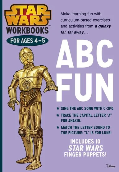 Робочий зошит «Star Wars Workbooks. ABC Fun. Ages 4-5
