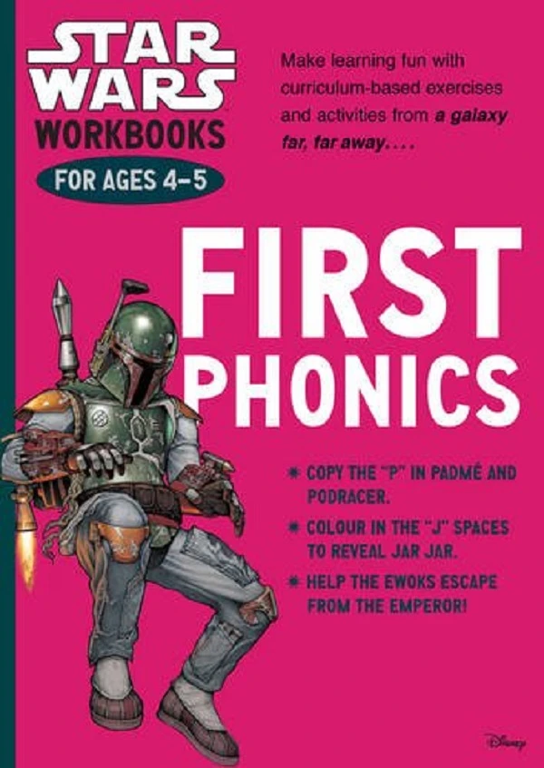 Робочий зошит «Star Wars Workbooks. First Phonics. Ages 4-5