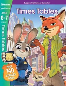 Zootropolis. Times Tables. Ages 6-7