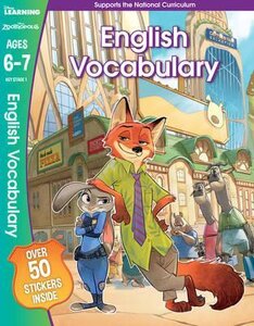 Zootropolis. English Vocabulary. Ages 6-7