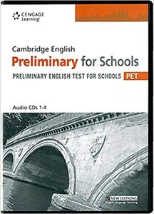Аудіодиск «Practice Tests for Cambridge PET for Schools Audio CDs