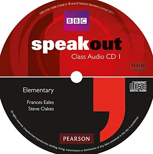 Посібник «SpeakOut Elementary Class Audio CD (аудіодиск)