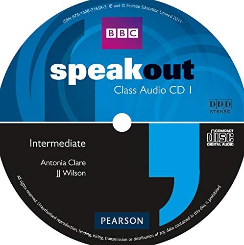 Посібник «SpeakOut Intermediate Class Audio CD (аудіодиск)