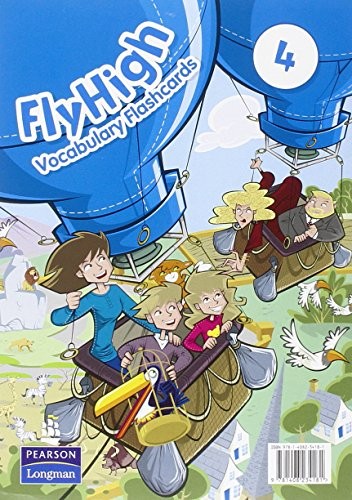 Посібник «Fly High Level 4 Vocabulary Flashcards (словник в малюнках)