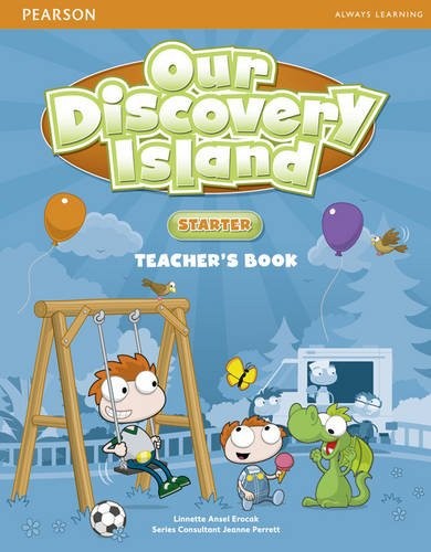 Посібник «Our Discovery Island Starter Teacher's Book+pin code (книга вчителя)