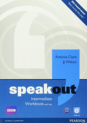 Посібник «SpeakOut Intermediate Workbook + Key + CD (робочий зошит)