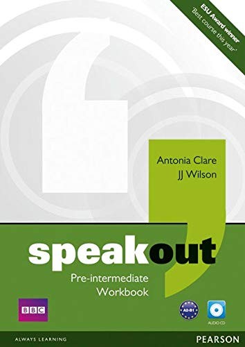 Посібник «SpeakOut Pre-Intermediate Workbook + CD (робочий зошит)