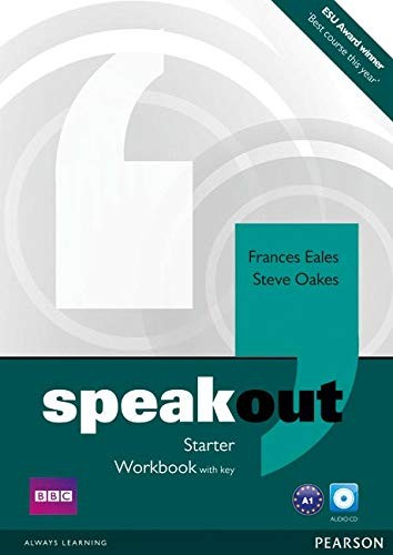 Посібник «SpeakOut Starter Workbook + Key + CD (робочий зошит)