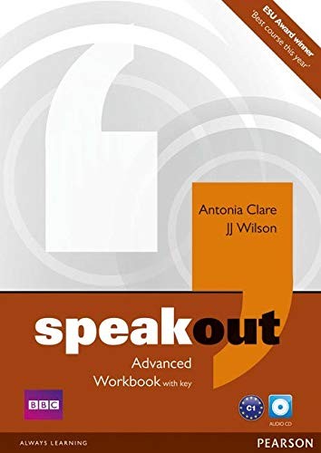 Посібник «SpeakOut Advanced Workbook + Key + CD (робочий зошит)
