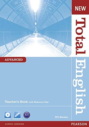 Посібник «New Total English Advanced Teacher's Book (with CD-ROM) (підручник+аудіодиск)