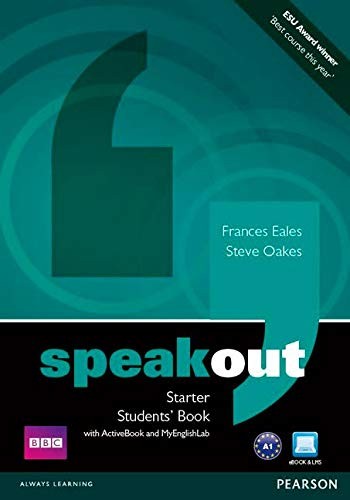 Посібник «SpeakOut Starter Student Book + DVD + MyLab (підручник)
