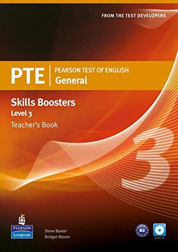 Посібник «PTE Test of English General Skills Booster 3 Teacher's Book+CD (книга вчителя)