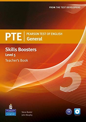 Посібник «PTE Test of English General Skills Booster 5 Teacher's Book+CD (книга вчителя)