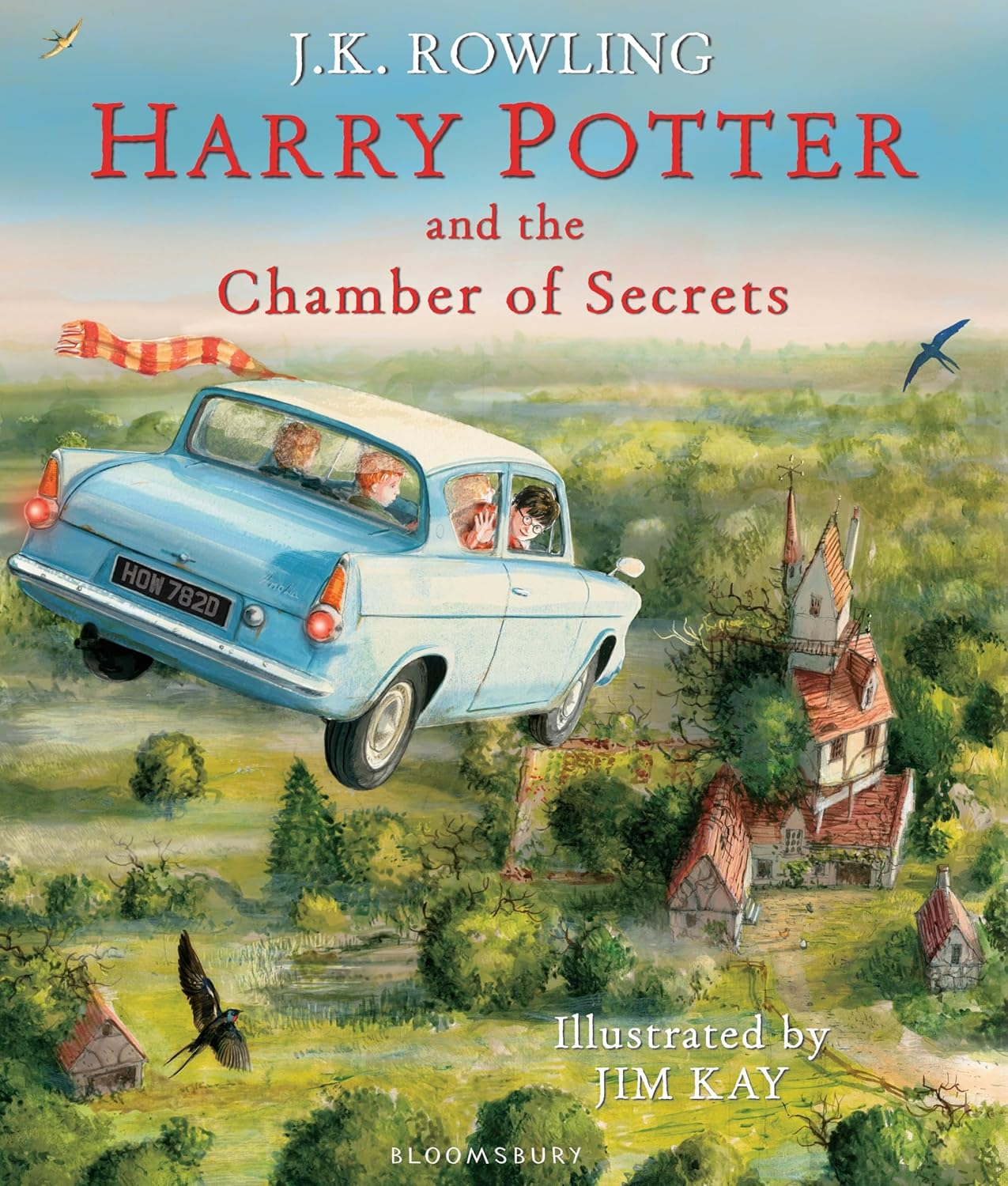 Harry Potter and the Chamber of Secrets (Illustrated Edition). Дж.К. Ролінґ