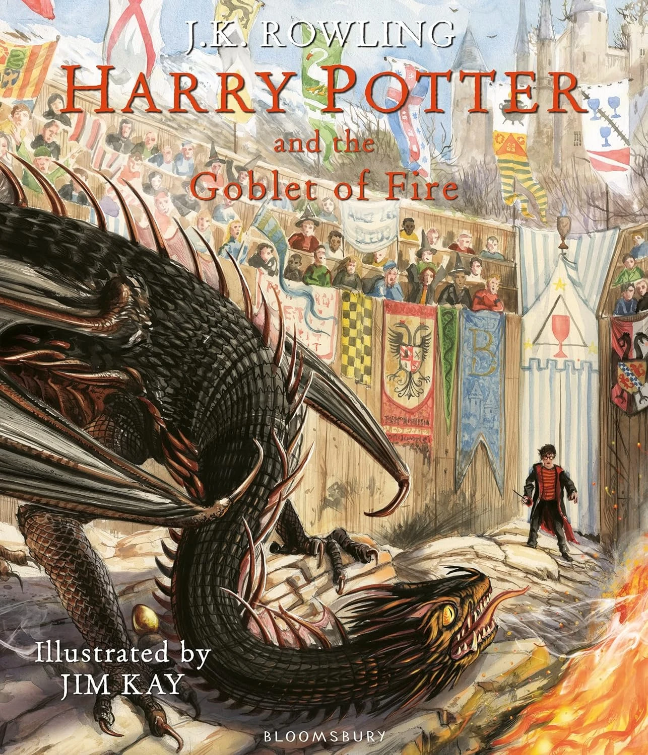 Harry Potter and the Goblet of Fire (Illustrated Edition). Дж.К. Ролінґ