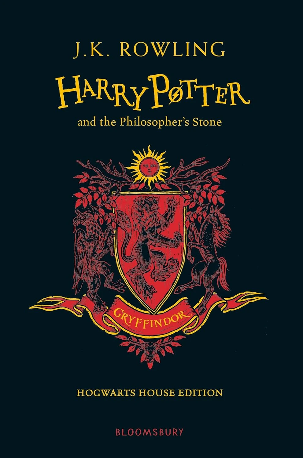 Harry Potter and the Philosopher's Stone (Gryffindor Edition). The 1st book