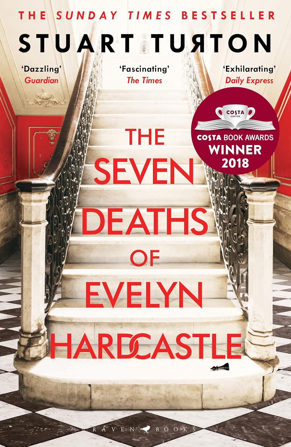 The Seven Deaths of Evelyn Hardcastle : Winner of the Costa First Novel Award 2018