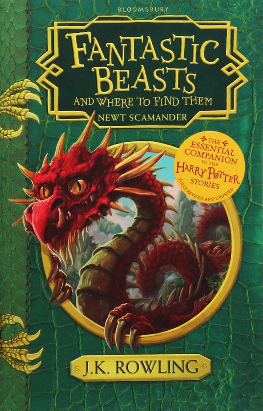 Fantastic Beasts and Where to Find Them: Hogwarts Library Book