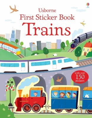 First Sticker Book. Trains