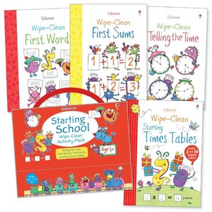 Комплект книг «Starting School. Wipe-Clean Activity Pack
