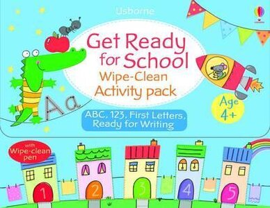 Комплект книг «Get Ready for School. Wipe-Clean Activity Pack