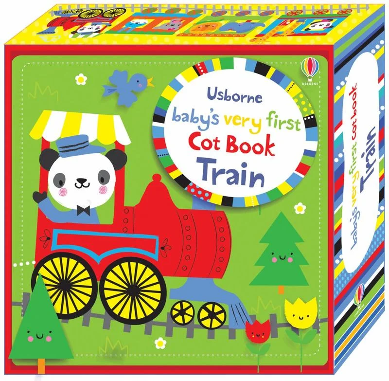 Baby's Very First. Cot Book. Train