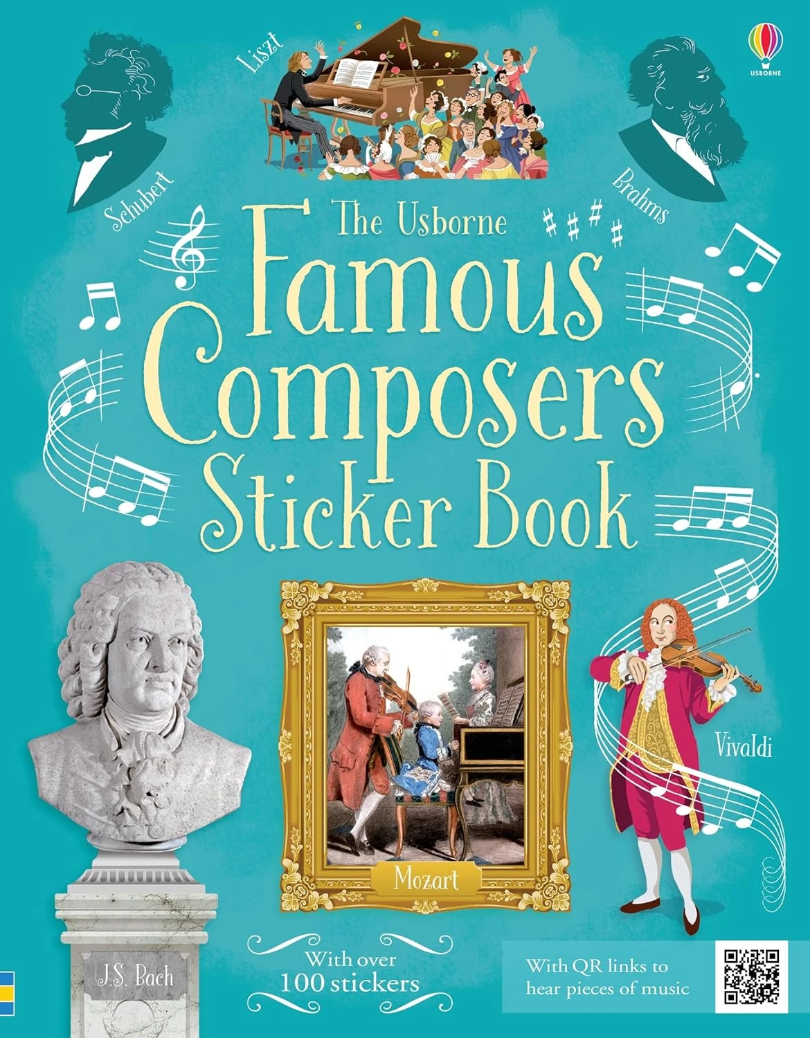 Famous Composers. Sticker Book
