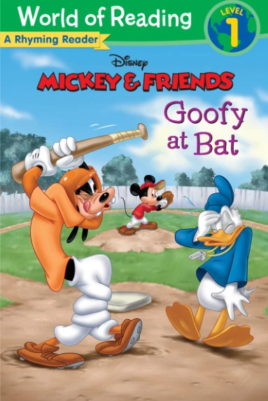 Mickey & Friends. Goofy at Bat: A Rhyming Reader