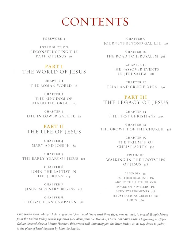 In the Footsteps of Jesus