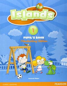 Посібник «Islands 1 Student Book handwriting +pin code (підручник)