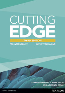 Посібник «Cutting Edge 3rd Edition Pre-intermediate Active Teach CD-ROM (інтерактивний курс)