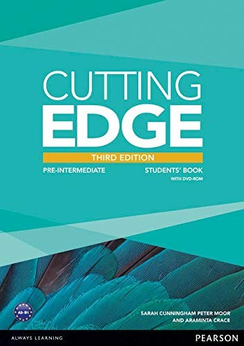 Посібник «Cutting Edge 3rd Edition Pre-intermediate Students' Book with DVD (підручник)