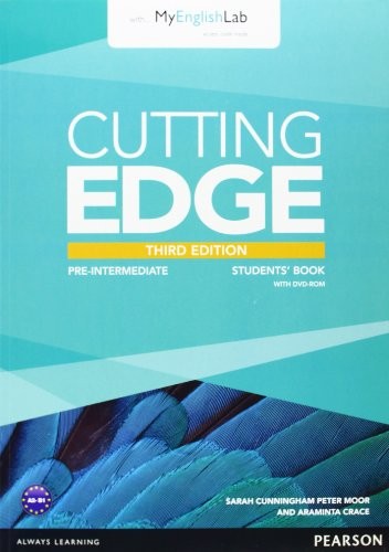 Посібник «Cutting Edge 3rd Edition Pre-intermediate Students' Book with MyEnglishLab (підручник)