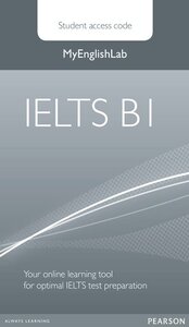 Посібник «MyEnglishLab IELTS Global Level B1 Student Pin Code for Pack (аудіодиск)