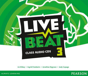 Посібник «Live Beat 3 Class Audio CD's (аудіодиск)