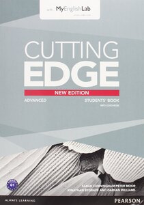 Посібник «Cutting Edge 3rd ed Advanced Student's book+DVD+MyLab Access (підручник+аудіодиск)