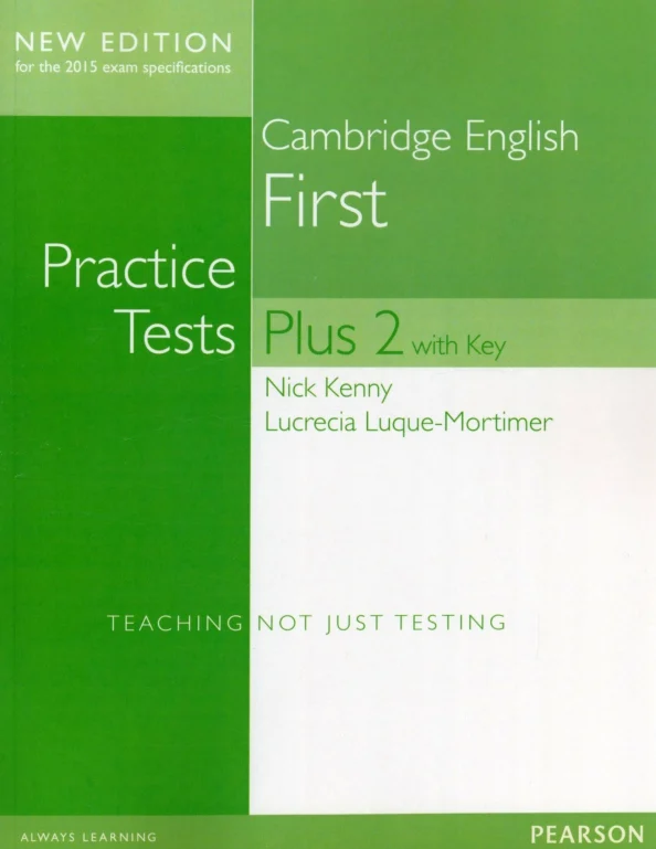 Посібник «FCE Cambridge First Practice Tests Plus New Edition Students' Book with Key (підручник)