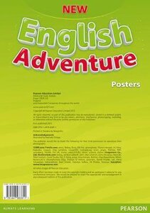 Посібник «New English Adventure 1 Posters (плакати)