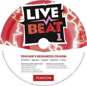 Посібник «Live Beat 1 Teacher's Resources CD-ROM (аудіодиск)
