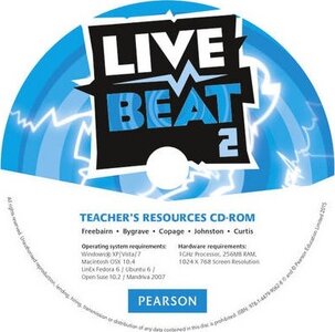 Посібник «Live Beat 2 Teacher's Resources CD-ROM (аудіодиск)