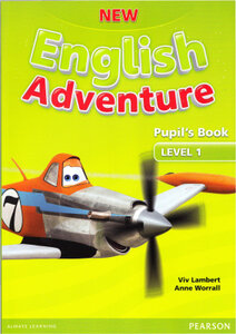 Посібник «New English Adventure 1 Student Book + DVD (підручник)