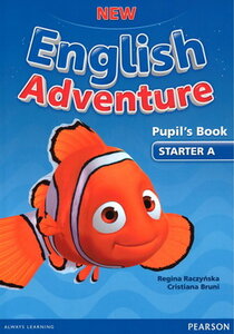 Посібник «New English Adventure Starter A Student Book + DVD (підручник)